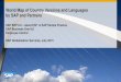 SAP Country Versions and Languages