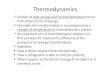 Thermodynamics Temperature