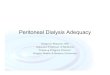 Peritoneal Dialysis Adequacy