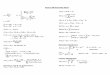 Formula Sheet & Tables