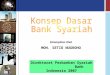 Konsep Dasar Bank Syariah Totguru Ekonsmg2007