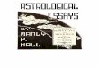 Manly P Hall - Astrological Essays