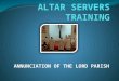 Altar Servers Training