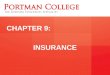 Chapter 9 - Insurance
