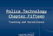 Chapter Fifteen Tracking Surveillance