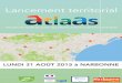 Lancement de l'ATLAAS - 31 août 2015