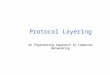 Protocol Layering 97