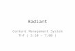 Content Management System Radiant