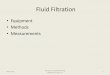 Fluid Filtration