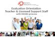 2014-15 Orientation Presentation - Teacher-LSS Eval Process 2014-15