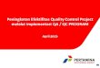 Peningkatan Efektifitas Quality Control Project Melalui Implementasi QAQC