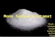 Mono Sodium Glutamat presentasi mengenai MSG