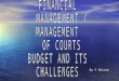 By V Misser. INTRODUCTION financial record management; financial record management; monitoring and evaluating spending trends; monitoring and evaluating