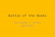 Battle of the Books KLO Grade 7 Titles 2014-2015