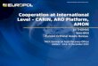 Cooperation at International Level – CARIN, ARO Platform, AMON Jill THOMAS Specialist Europol Criminal Assets Bureau TAIEX Seminar on Asset Recovery Offices