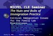 January 21, 2005 Shulman, Rogers, Gandal, Pordy & Ecker, P.A.1 MICPEL CLE Seminar The Nuts and Bolts of Immigration Practice Critical Immigration Issues