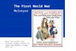 The First World War McIntyre Boys and Girls! War Savings Stamps Poster by James Montgomery Flagg 1917-18
