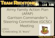 Redstone Arsenal Army Family Action Plan Conference Oct 21-22 2014