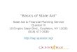 State Aid & Financial Planning Service Questar III 10 Empire State Blvd., Castleton, NY 12033 (518) 477-2635  “Basics of State Aid”