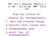 11/12/2013PHY 113 C Fall 2013 -- Lecture 211 PHY 113 C General Physics I 11 AM - 12:15 pM MWF Olin 101 Plan for Lecture 21: Chapter 20: Thermodynamics