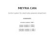 MEYRA CAN remote module identical remotebox for many wheelchair models mechanically reinforced joystick with build in „dead-man-system“ spray water protected