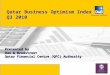 Qatar Business Optimism Index Q3 2010 Presented by Dun & Bradstreet Qatar Financial Centre (QFC) Authority