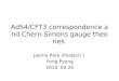 AdS4/CFT3 correspondence and Chern-Simons gauge theories Jaemo Park (Postech ) Yong Pyong 2010. 02.25 TexPoint fonts used in EMF. Read the TexPoint manual