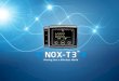 The Nox Team – a leader in Sleep Diagnostics  NOX T3 – Starting a new era in home sleep testing  Easy, quick and comfortable  Wireless extendibility