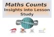 Maths Counts Insights into Lesson Study 1. Jacqueline Normile, Norma Dowling and Elaine Hickey. Sixth Year. Associating derivatives with slopes of tangent
