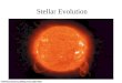 Stellar Evolution. A Closer Look at the Sun Our goals for learning: Why was the Sun’s energy source a major mystery? Why does the Sun shine? What is the
