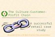 The Culture-Customer-Profit Chain A successful retail case study An extract from a UK Best Practice Club presentation Culture Customer Profit