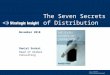 The Seven Secrets of Distribution November 2010 Daniel Enskat Head of Global Consulting