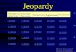 Jeopardy Principles of Bible Study Initial steps/ Observation Interpretation Application Methods/Tools Q $100 Q $200 Q $300 Q $400 Q $500 Q $100 Q $200