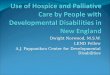 Dwight Norwood, M.S.W. LEND Fellow A.J. Pappanikou Center for Developmental Disabilities
