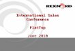 International Sales Conference FlatTop June 2010