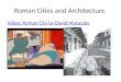 Roman Cities and Architecture Video: Roman City by David Macaulay
