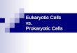 Eukaryotic Cells vs. Prokaryotic Cells. Cell Theory Cells are the basic units of living organisms. The cell theory states that:  All living things are