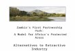 Zambia’s First Partnership Park: A Model for Africa’s Protected Areas Alternatives to Extractive Industry