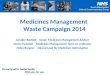 Medicines Management Waste Campaign 2014 Jennifer Bartlett – Senior Medicines Management Adviser Nicola Swindell – Medicines Management Team Co-ordinator