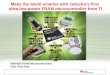 MSP430 FRAM Microcontrollers 2011 Tech Day Make the world smarter with industry’s first ultra-low-power FRAM microcontroller from TI