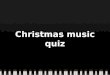 Christmas music quiz. Round 1 Christmas Number Ones