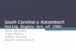 South Carolina v. Katzenbach Voting Rights Act of 1965 Danny Berliant Chris Bailey Sondra Furcajg Warren Linam-Church