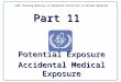 Potential Exposure Accidental Medical Exposure IAEA Training Material on Radiation Protection in Nuclear Medicine Part 11