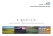 Urgent Care North Somerset Clinical Commissioning Network