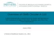 Overview of OMB Circular A-110 Uniform Administrative Requirements for Grants and Agreements With Institutions of Higher Education, Hospitals, and Other