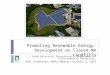 Promoting Renewable Energy Development on Closed MA Landfills Sarah Weinstein, Massachusetts Department of Environmental Protection, AEHS Foundation, UMass