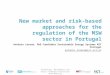 New market and risk-based approaches for the regulation of the MSW sector in Portugal António Lorena, PhD Candidate Sustainable Energy Systems MIT Portugal