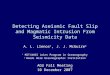 Detecting Aseismic Fault Slip and Magmatic Intrusion From Seismicity Data A. L. Llenos 1, J. J. McGuire 2 1 MIT/WHOI Joint Program in Oceanography 2 Woods