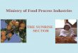 Ministry of Food Process Industries THE SUNRISE SECTOR