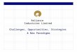Reliance Industries Limited Challenges, Opportunities, Strategies & New Paradigms